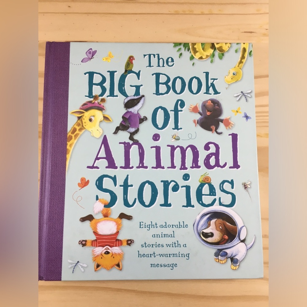 The Big Book of Animal Stories book-8 Stories (Hardcover) Purple Cover Readers